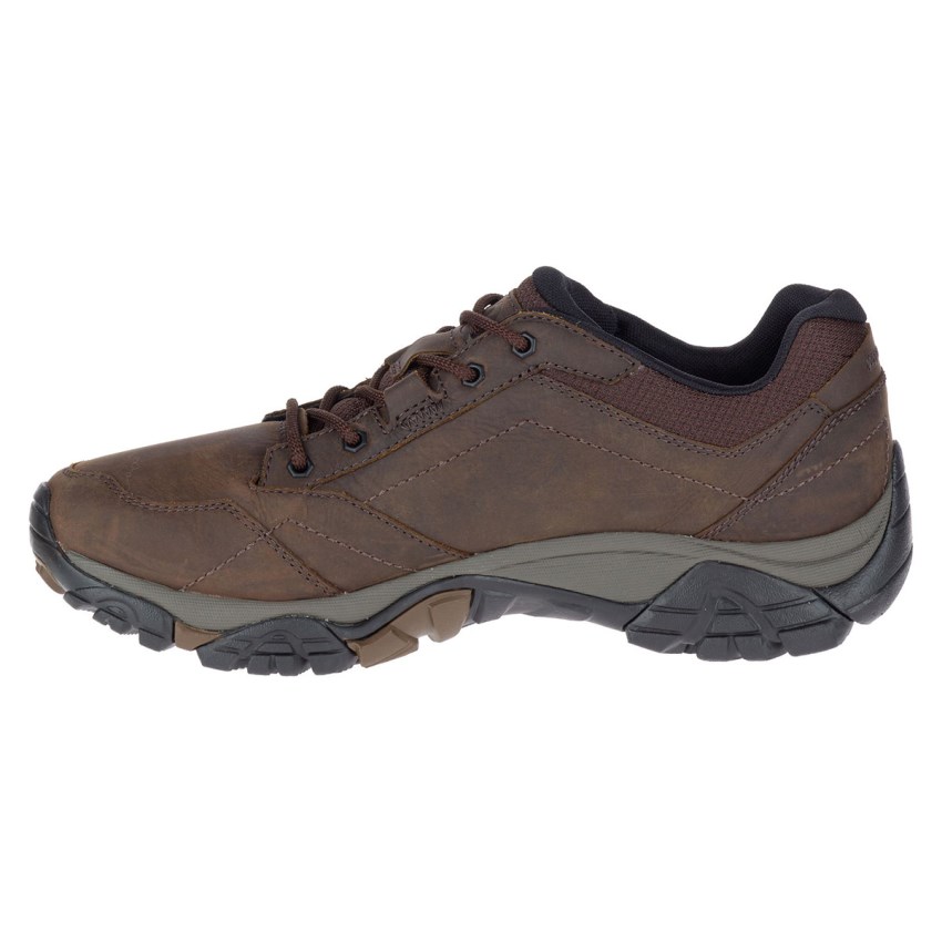 Basket Merrell Moab Adventure Lace Marron Foncé Homme | R.U.QOZI